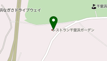 千里浜ガーデンの地図画像