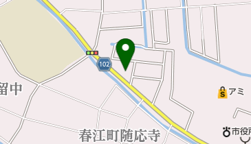 梵亭の地図画像