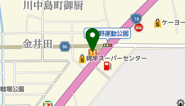 ドンキホーテ 篠ノ井バイパス店の地図画像