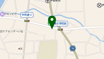 カジュアルレストラン しらかばの地図画像