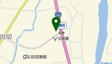 レストランカツマの地図画像