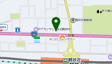 グラナダ軽井沢の地図画像