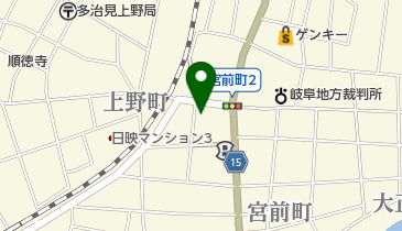 ロータスカフェの地図画像