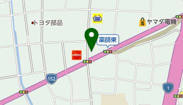 けやき 北島店の地図画像