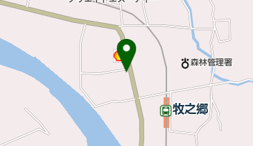 レストランポエムの地図画像
