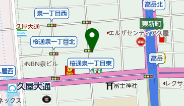 キッチンはせ家の地図画像