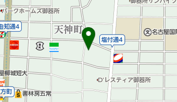 フランス料理ヴァンセットの地図画像