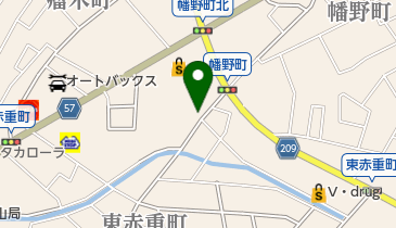 キッチン ビッキーの地図画像