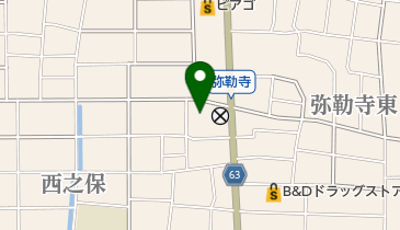 キッチンなかむらの地図画像