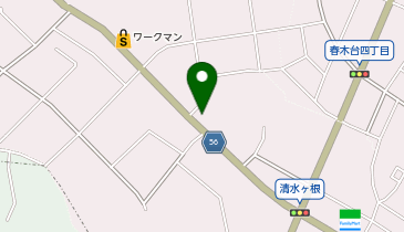 レストラン東郷の地図画像