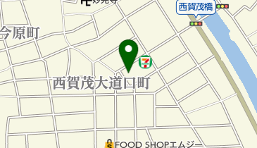 レストラン西加茂の地図画像