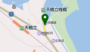 レストラン文珠の地図画像