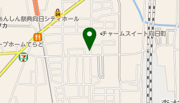 我炉煮の地図画像