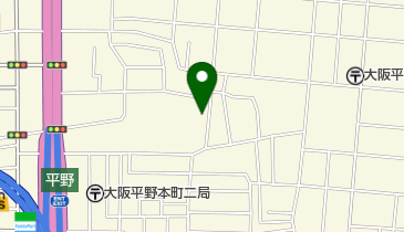 レストラン花園の地図画像