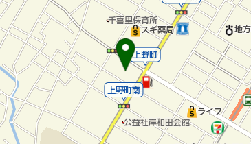 レストラン日本の地図画像