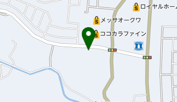 和 洋 花の木の地図画像