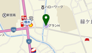 トラウトの地図画像