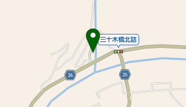 椋の木の地図画像