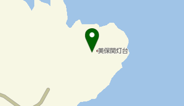美保関灯台ビュッフェの地図画像
