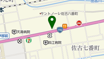 グリル八城の地図画像