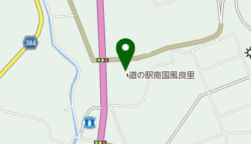 カフェレスト風良里の地図画像