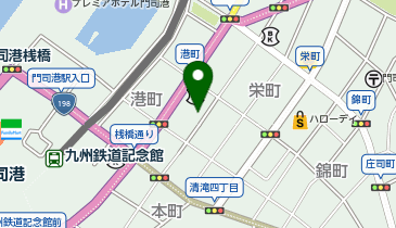 レストランニューラッキーの地図画像