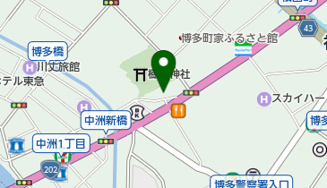 琥珀館の地図画像