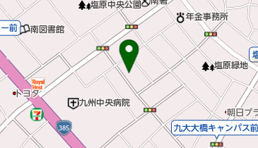 ディキシーの地図画像