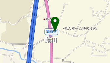 ゆのそレストハウスの地図画像