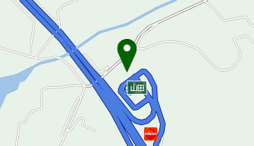 大分自動車道山田サービスエリア 下り線レストラン グリーンキッチンの地図画像