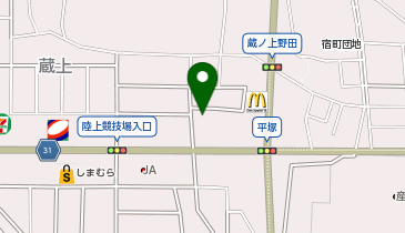 牛船の地図画像