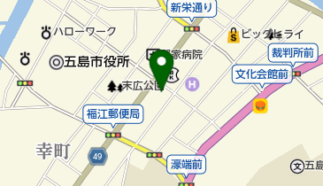 五色の地図画像