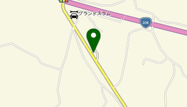 西洋料理 バンブの地図画像