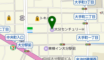 CATERINAの地図画像