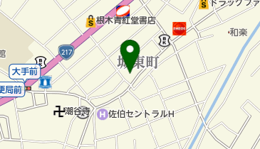 花桐の地図画像