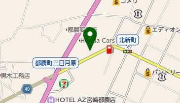 レストランそのだの地図画像