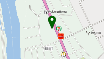 竹の子の地図画像