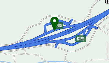 桜島サービスエリア上り線レストランの地図画像