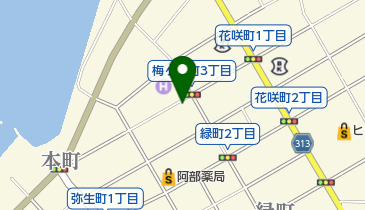 炉ばたやすの地図画像