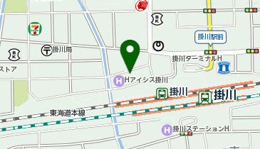 炉ばた 憩の地図画像