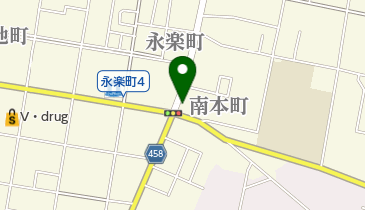 北海の地図画像