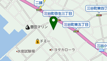 たぬきの地図画像