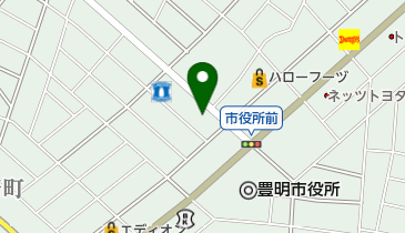 季節料理浜の地図画像