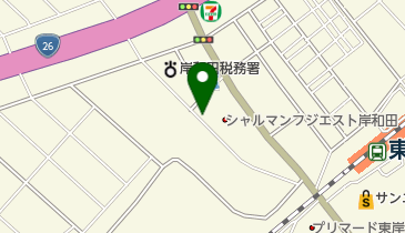 炉ばたたっちんの地図画像