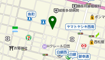 炉ばた焼き あらいの地図画像