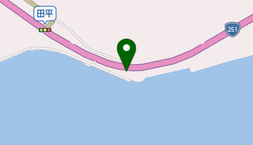 お食事処 ろばた 大根地の地図画像