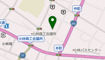 ろばた焼小次郎の地図画像