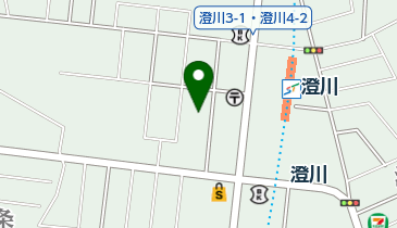 楽酒ゆららの地図画像