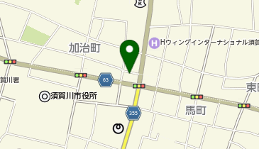 貢楽味彩の地図画像