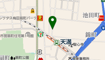 グリーンカレー専門店 メティの地図画像